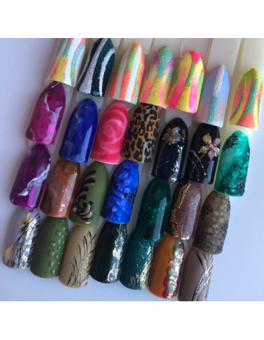 Formation nail art Mix Média (Couillet)