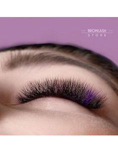 Formation extensions de cils base et volume russe 2